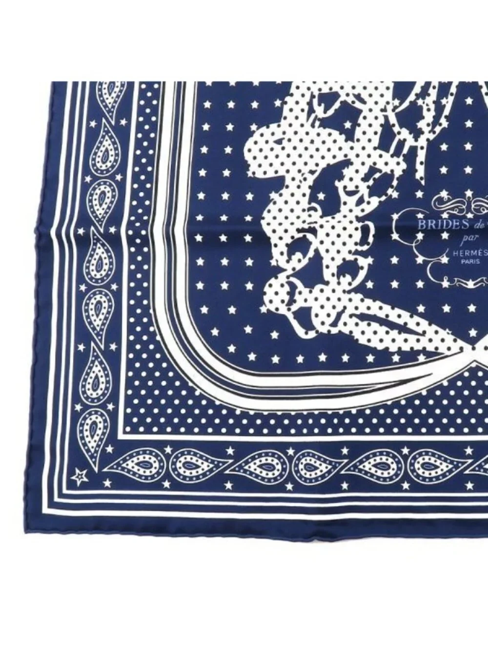 Hermes Carre 55 Silk Bandana Scarf